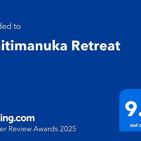 マーティンボロ Whitimanuka Retreatヴィラ エクステリア 写真